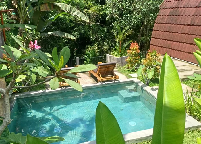 ホームステイ Oemah Ubud - Waterfall パヤンガン